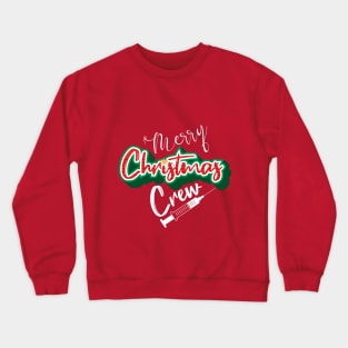 health worker merry christmas Crewneck Sweatshirt